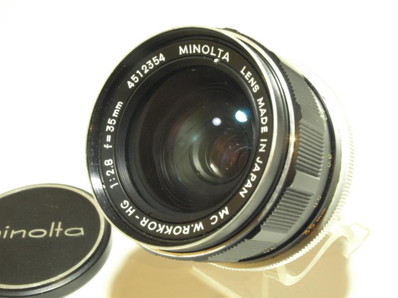 MInolta ミノルタ MC W.Rokkor HG 35mm f2.8 - レンズ(単焦点)